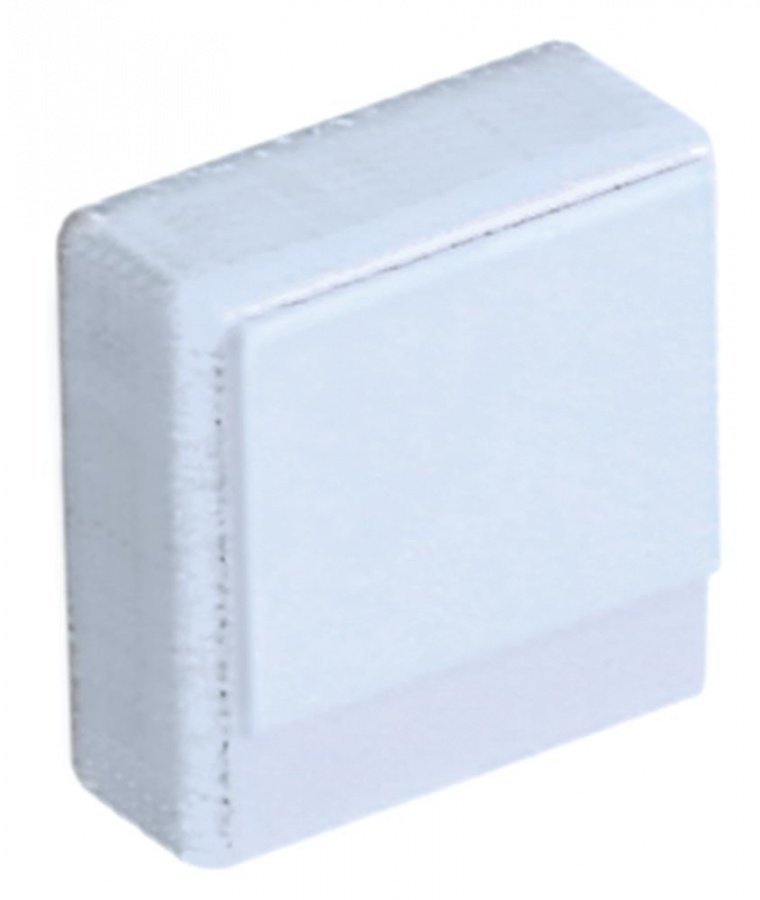 push button 23x23mm white - Code 346215