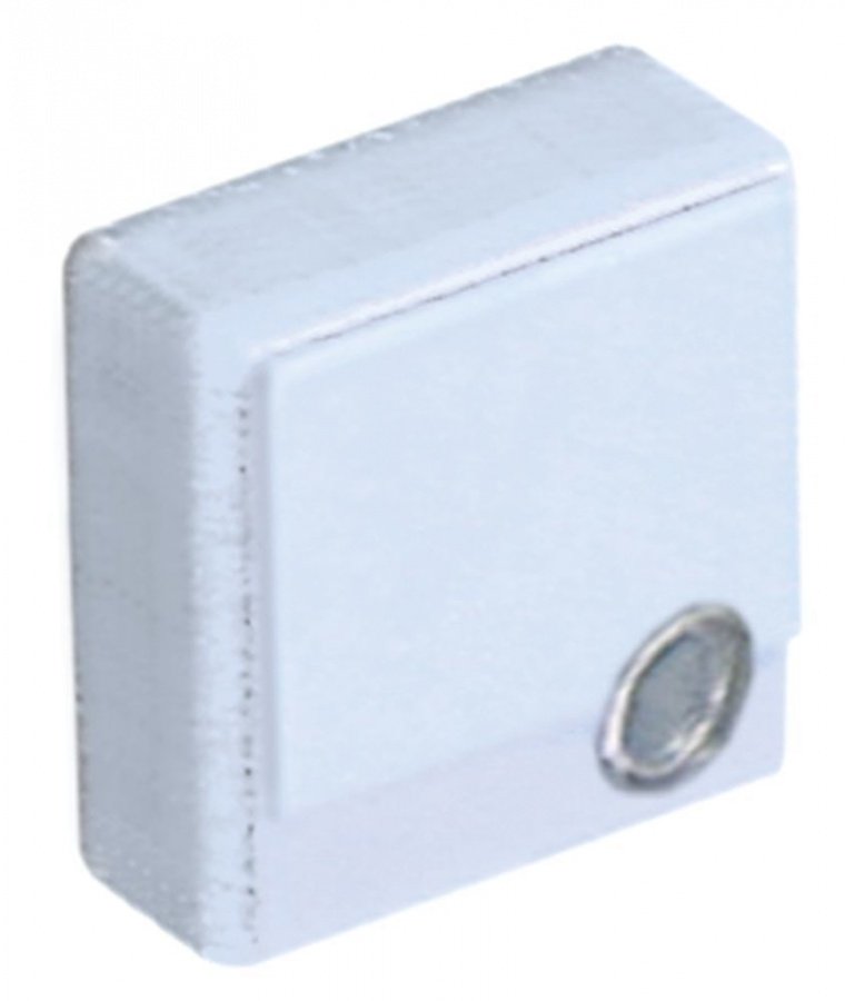 push button 23x23mm white - Code 346219