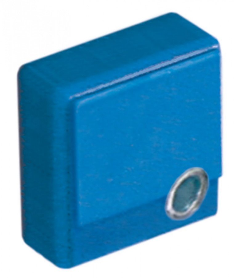 push button 23x23mm blue - Code 346220