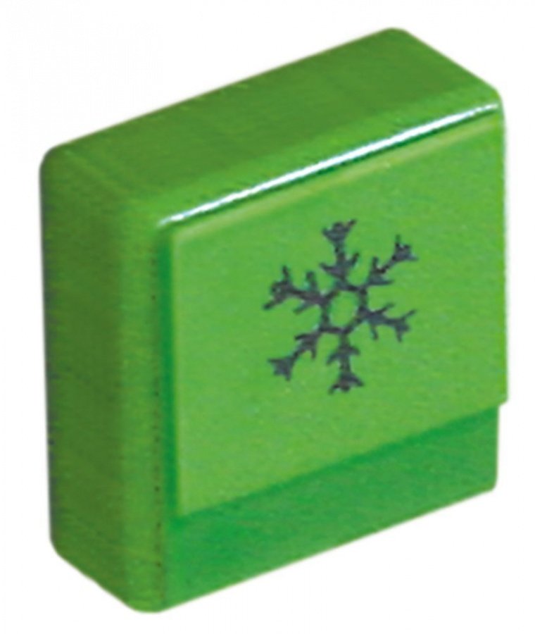push button 23x23mm green symbol after rinse - Code 346225