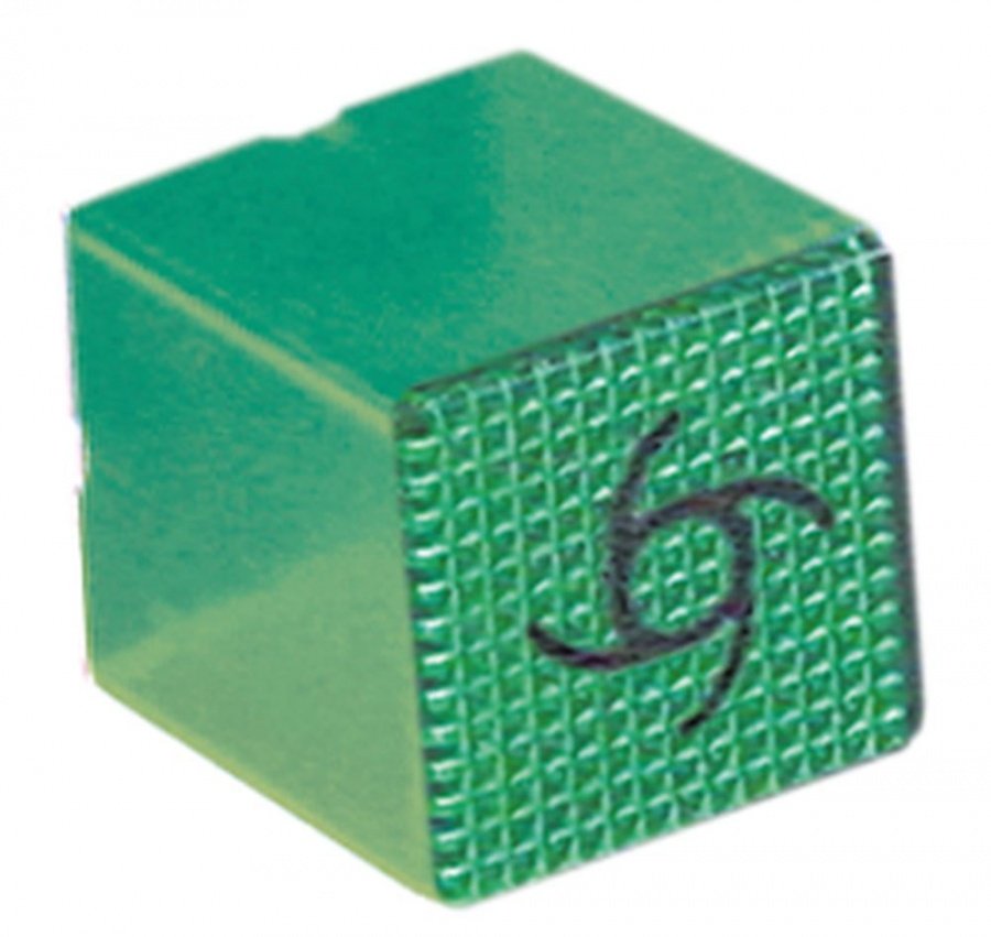 lens 23x23mm green washing cycle - Code 346250