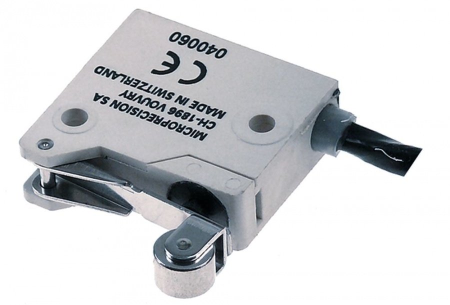 microswitch with handle with a switch 250V 6A 1CO connection cable 200mm