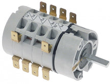 rotary switch 5 0-1-2-3-4 8 type HD12X152R000 600V 12A shaft ø 6mm shaft length 22mm shaft round