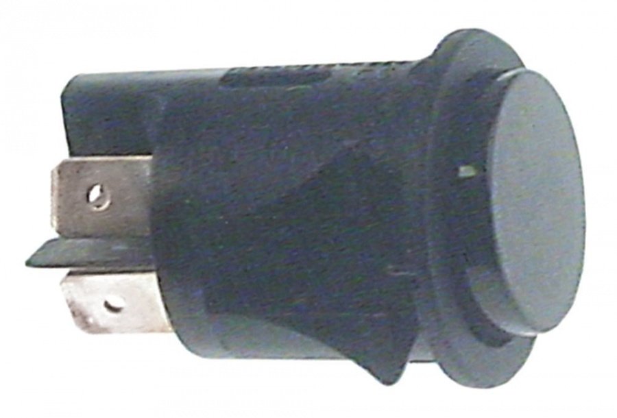 Buton intrerupator cu retinere, contacte 2NO, 16A, 250V, montare ø 25 mm - 346316
