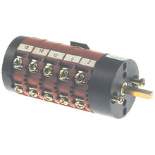 Selector 0-1-2-3-4-5-6, 16A, 400V, ax 4x5 mm, Giorik 6030031, CS0169137 - 346342