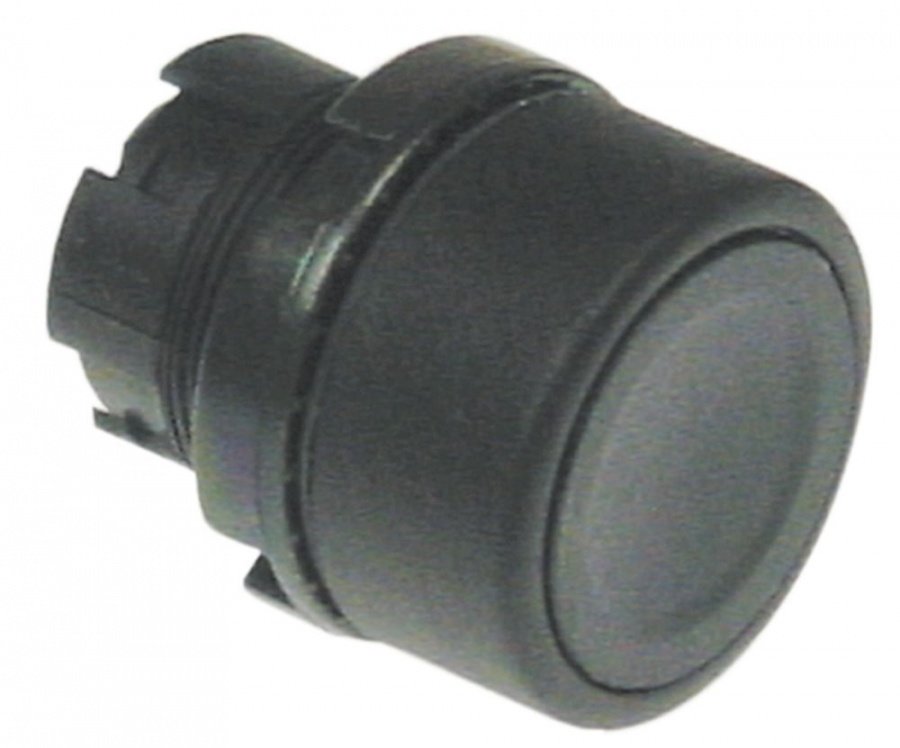 push button black ø 22mm - Code 346404
