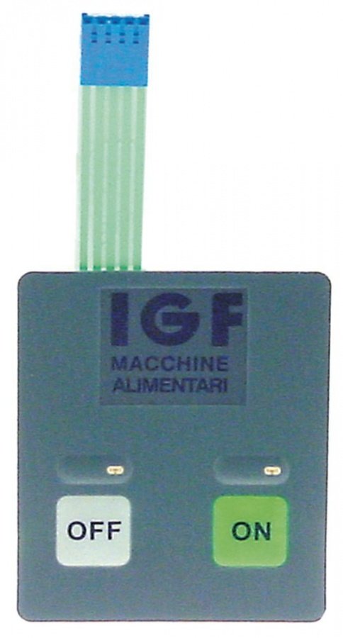 membrane keypad L 70mm W 60mm - Code 346443