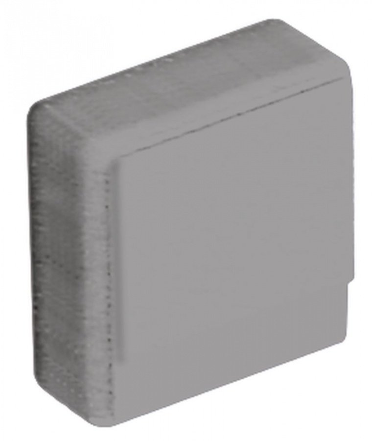 push button size 23x23mm grey without lens - Code 346493