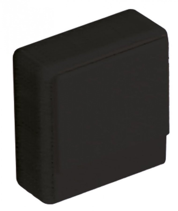 push button 23x23mm black - Code 346494