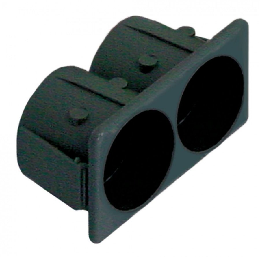 element holder 28,5x52,6mm black - Code 346499