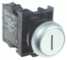 momentary push switch white ø 22,5mm 1NO I momentary