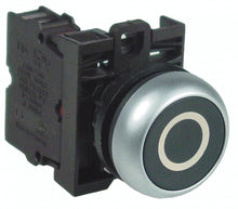 momentary push switch black ø 22,5mm 1NC OFF momentary
