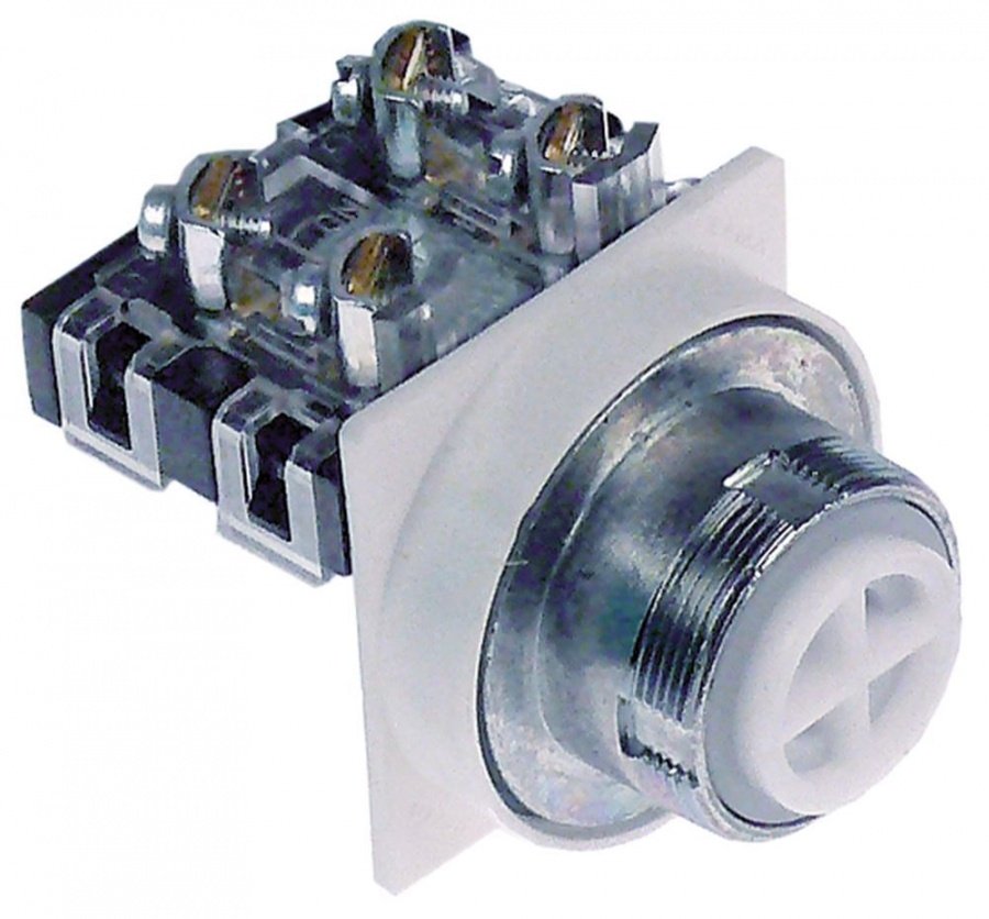 push button 31 mm without button 2 poles 1NO/1NC - 346677