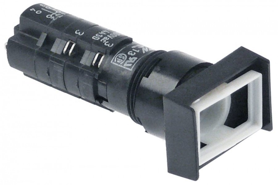 push switch 230V ø 16mm 2NO/2NC