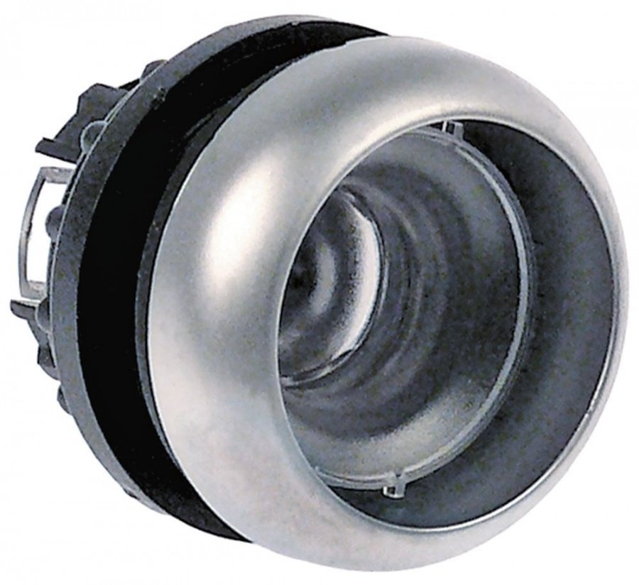 push button latching black ø 22 mm without fascia - 346725