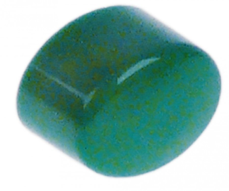 Buton, 17x13 mm, verde - Cod 346809