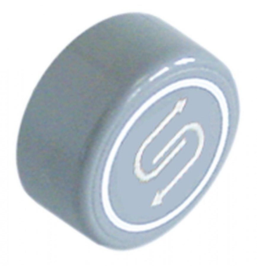 push button ø 23mm grey symbol regeneration - Code 346827