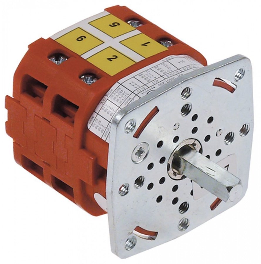 rotary switch 2 0-1 3 type V2N A-XF-X-XX 690V 25A shaft ø 5x5mm shaft length 19mm shaft square