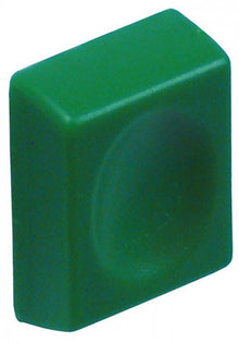 push button L 19,5mm W 25mm green - Code 346950
