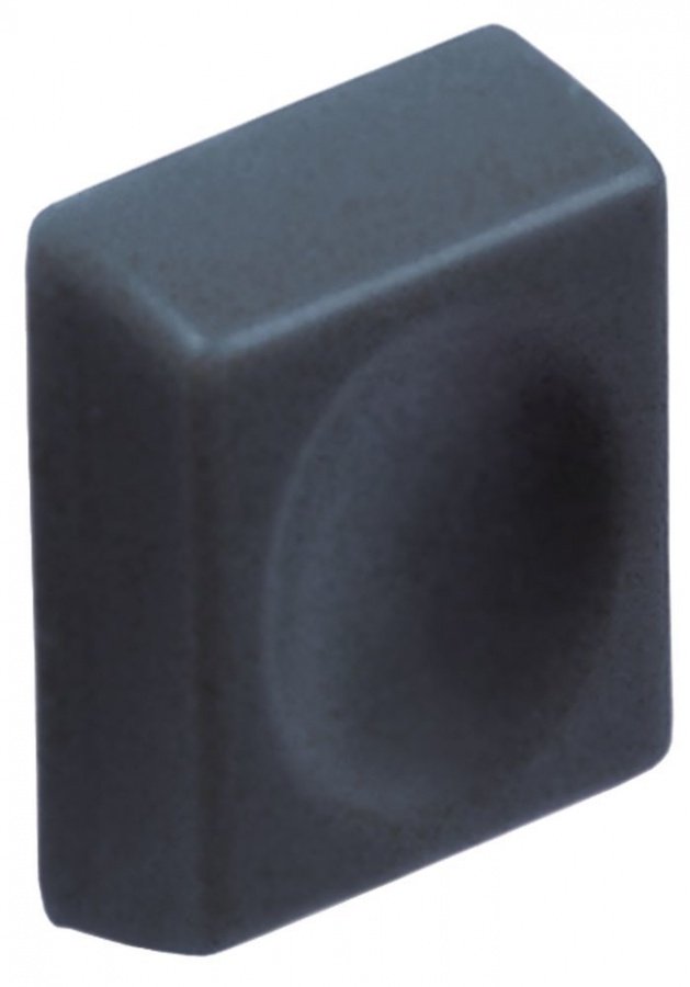 push button L 19,5mm W 25mm black - Code 346952