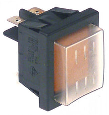 indicator lamp 30x22mm 230V yellow - Code 346965