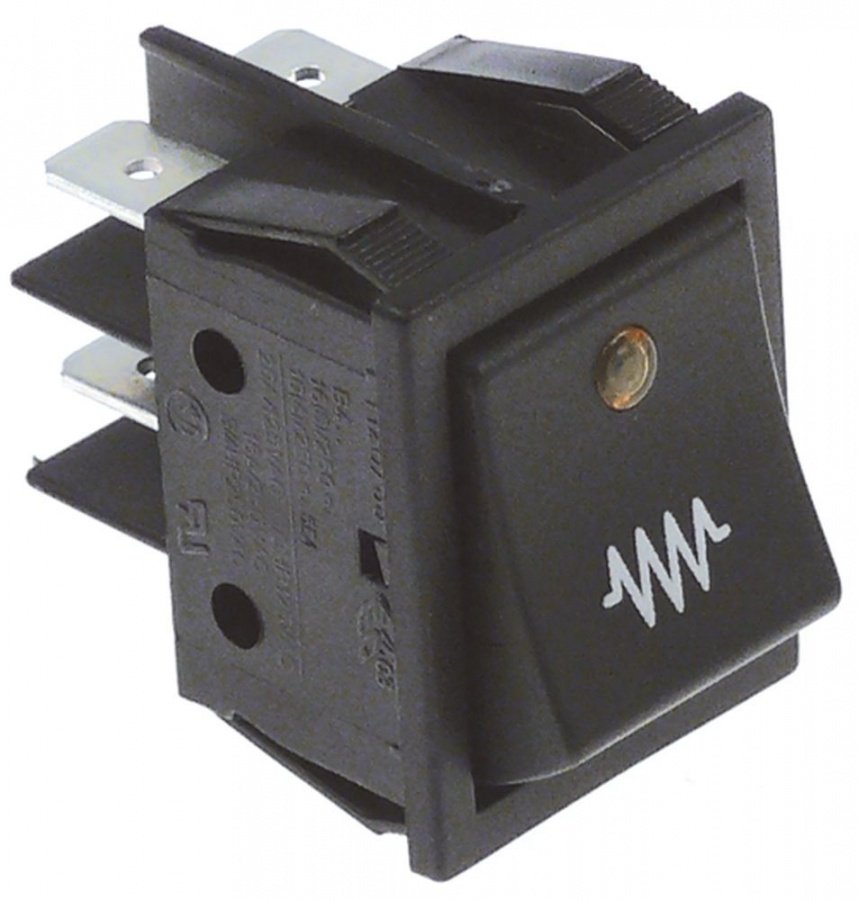 Comutator 30x22mm, 2NO, 250 V, 16 A - 347114