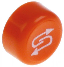 Buton, ø 25 mm, portocaliu - Cod 347132
