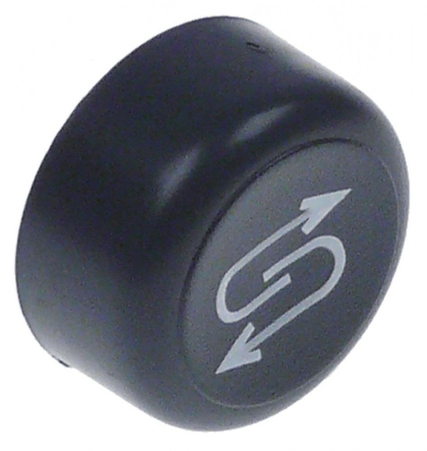 push button ø 25mm grey symbol regeneration - Code 347143