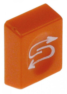 push button L 19,5mm W 25mm symbol short/long - Code 347147