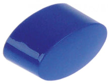 Buton intrerupator oval 11x21 mm, albastru - 347152