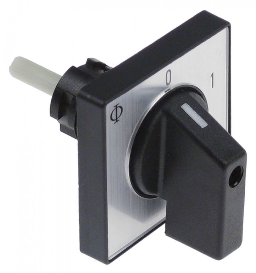 lever complete mounting ø 22 mm mounting distance 36 mm L 48 mm W 48 mm - 347215
