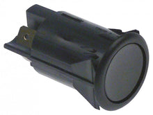 push button mounting ø 25mm black 2NO 250V 16A connection male faston 6,3mm