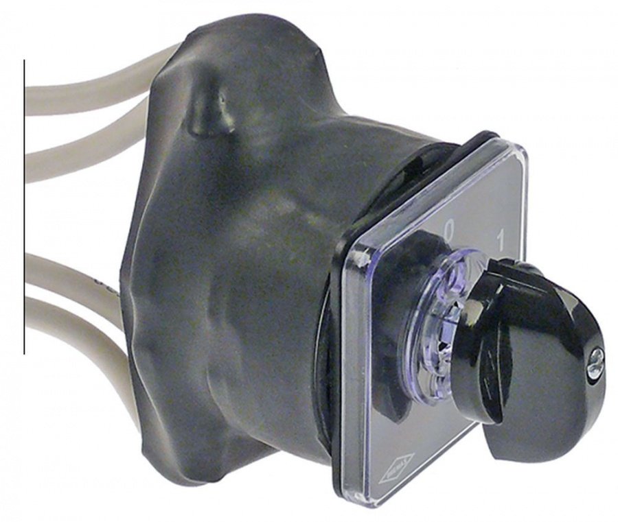 rotary switch 2 0-1 2 type  600V 32A shaft ø 5x5mm shaft length 23mm shaft square with knob