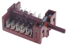 Comutator cu 4 pozitii 0-3, contacte 16 A, 250 V, ax semiluna ø 6 x 4,6 mm - CC347386