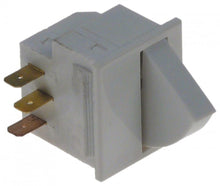 microswitch with push button 250V 3A 1CO connection male faston 6,3mm