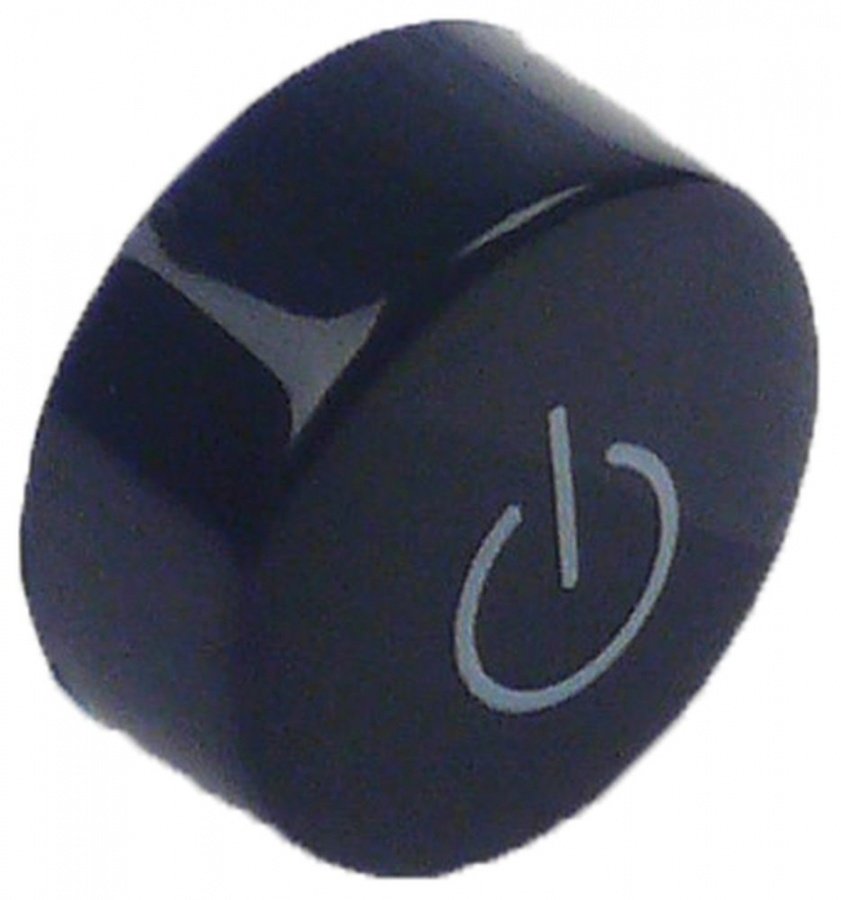 Capac buton ø 21 mm, albastru, simbol ON-OFF - 347399