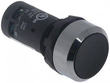 Intrerupator momentan - fara retinere ø 22 mm, 1NC/1NO, 250 V, 5 A, negru - 347425
