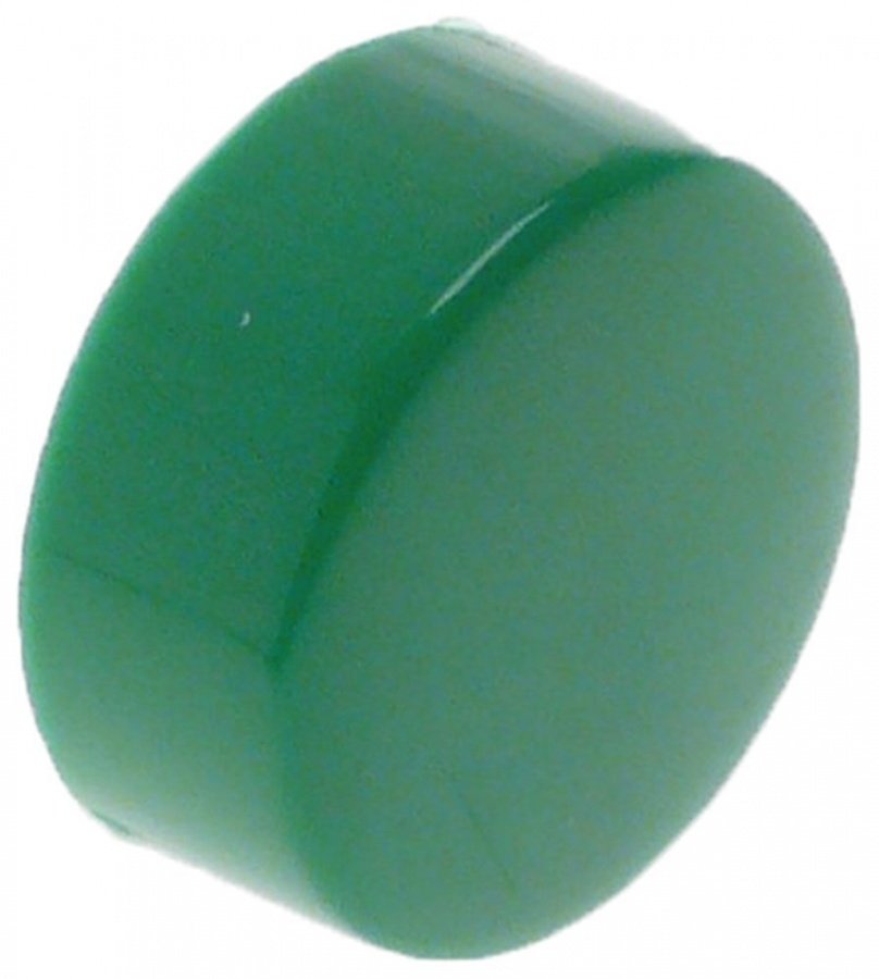 push button mounting ø 21mm shaft 3,7x3,7mm green