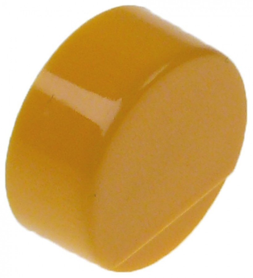 Buton pentru intrerupator ø 23 mm, ax 3.7x3.7 mm, galben - 347439