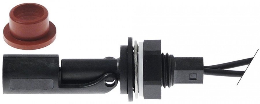 float switch thread M16x1,5 1NO or 1NC ø 17mm L 88mm mounting ø 16mm 250V 1A cable