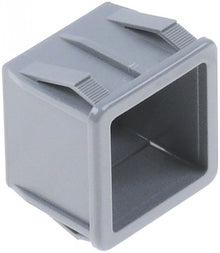 element holder single 28,5x28,5mm grey for push buttons 23x23mm