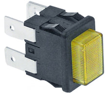 Intrerupator 250 V, 16 A, dimensiuni montare19 x 13 mm,  2NO - 347605