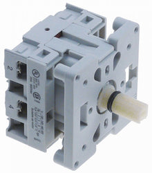 rotary switch 2 0-1 2 type LE2-20-1752 600V 20A shaft ø 8x9mm shaft length 20mm shaft star-shaped