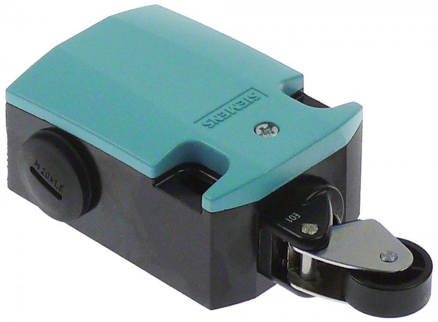 position switch 1NO/1NC 230 V 3 A L 80 mm W 56,5 mm H 38 mm mounting distance 40 mm - 347642