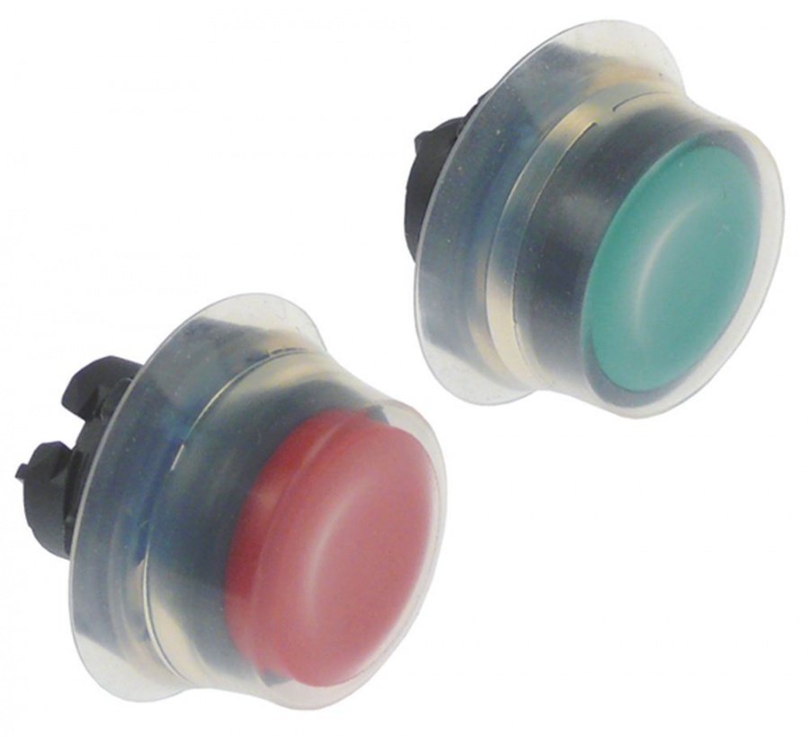 push button set 2-piece red/green ø 22mm