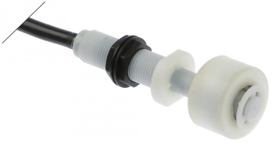 Intrerupator cu plutitor - nivel apa, 0,5A, 250V, ø 30 mm cu cablu 500 mm - 347672