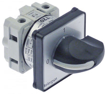 rotary switch 2 0-1 sets of contacts 1 type T-0002000011E1N1 300V 20A shaft ø 5x5mm
