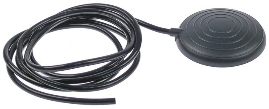 Pedala perna pentru actionare pneumatica intrerupator, ø 92,5 mm, furtun 6 x 3 mm, lungime 2150 mm, hergair - 347761