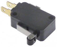 microswitch with handle with a switch 250V 16A 1CO connection male faston 4,8mm L 21mm L1 16mm