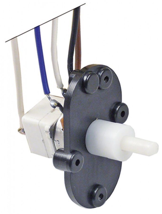 rotary switch 2 0-1 2 250V 4A shaft ø 6x4,6mm shaft length 13,7mm shaft round with potentiometer